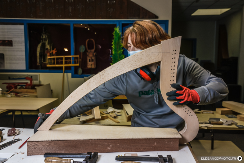 STAGE DE FABRICATION DE HARPE CELTIQUE