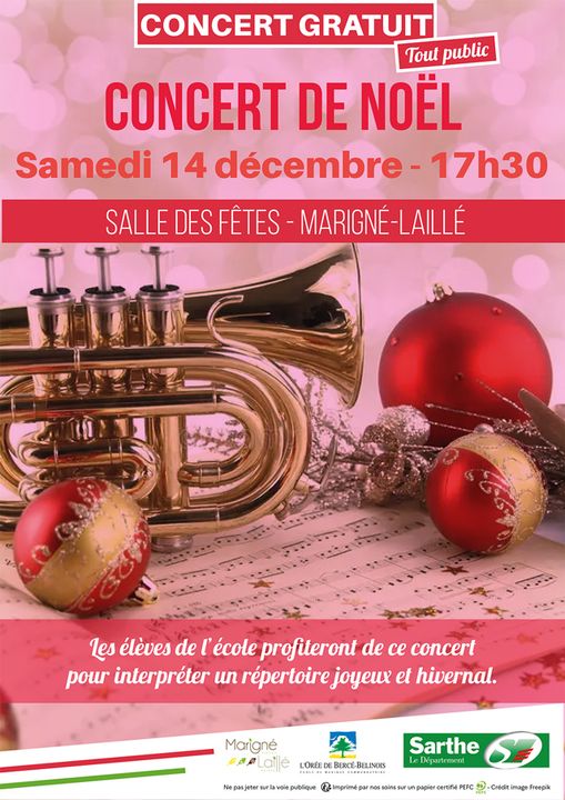 Concert de Noël Le 14 déc 2024