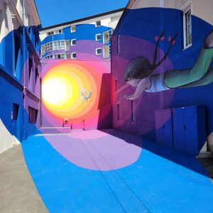 La fresque anamorphose de Seth