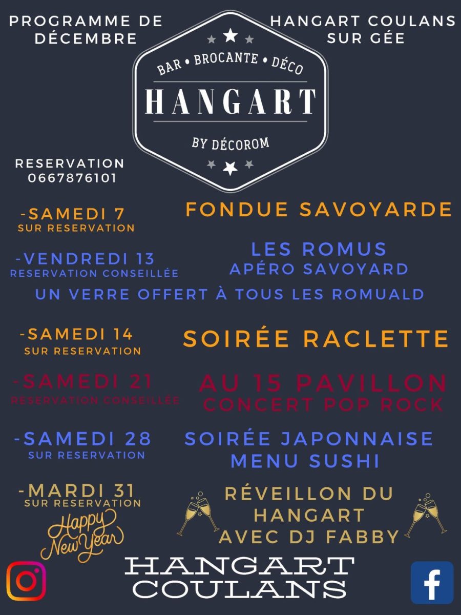 Concert au HangArt Le 21 déc 2024