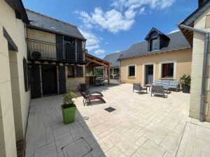 Gîte avec piscine intérieure