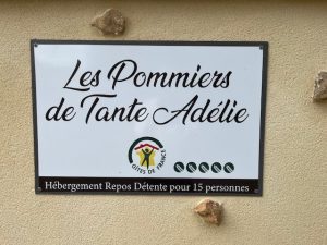 Gîte Les Pommiers de Tante Adélie