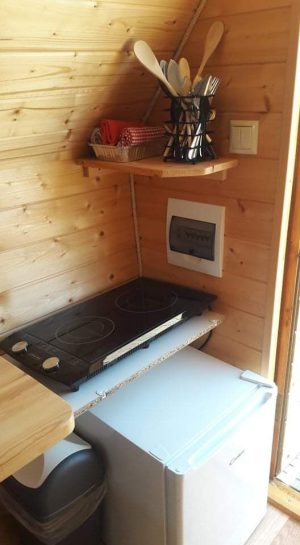 Gîte La cabane avec son jacuzzi privatif