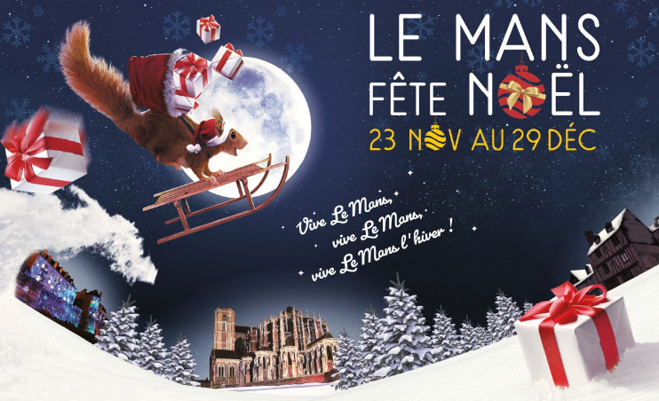 Le Mans fête Noël Du 23 nov au 29 déc 2024