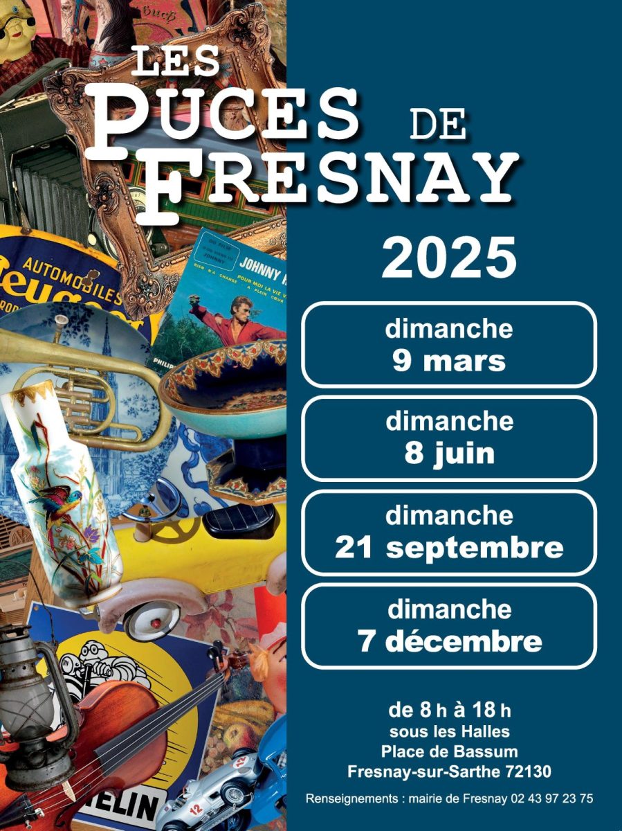 Les Puces de Fresnay Le 9 mars 2025