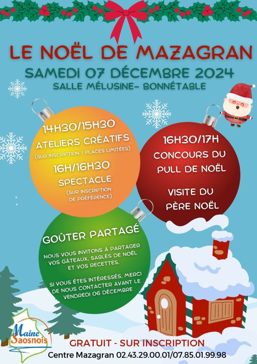 Le Noël de Mazagran Le 7 déc 2024