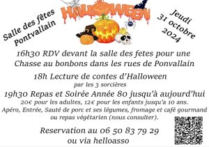 Soirée Halloween années 80