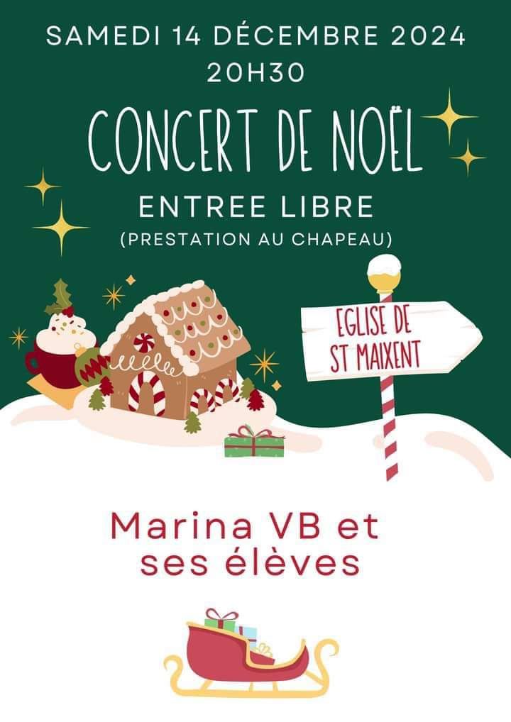 Concert de Noël Le 14 déc 2024