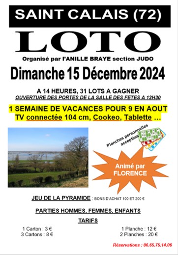 Loto Le 15 déc 2024